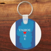 Porte-clés Accueil Lake Tahoe (Recto)