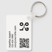 Porte-clés Accueil Marketing immobilier (Verso)