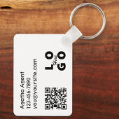 Porte-clés Accueil Marketing immobilier (Verso)