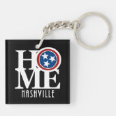 Porte-clés ACCUEIL Nashville Tennessee (Dos)