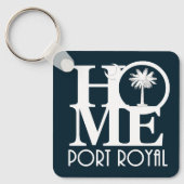 Porte-clés ACCUEIL Port Royal Caroline du Sud (Recto)