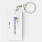 Porte-clés Accueil pour les vacances - KidsArt pour CHOC (Dos)