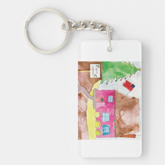 Porte-clés Accueil pour les vacances - KidsArt pour CHOC (Devant)