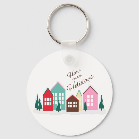 Porte-clés Accueil Pour Vacances (Recto)