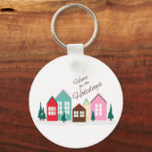 Porte-clés Accueil Pour Vacances (Recto)