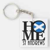 Porte-clés ACCUEIL St Andrews Écosse (Devant)