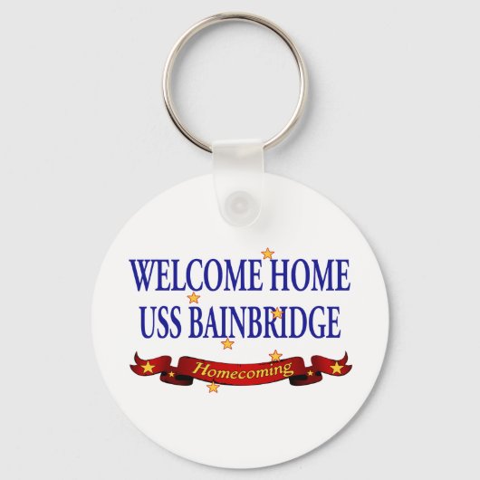 Porte-clés Accueil USS Bainbridge (Recto)