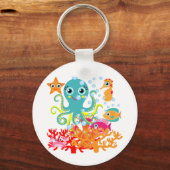 Porte-clés Accueil vers l'océan (Recto)