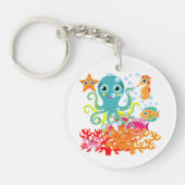 Porte-clés Accueil vers l'océan (Devant)