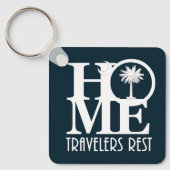 Porte-clés ACCUEIL Voyageurs Repos Caroline du Sud (Recto)