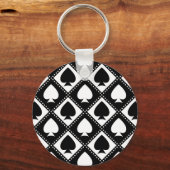 Porte-clés Ace de Spades Motif (Recto)