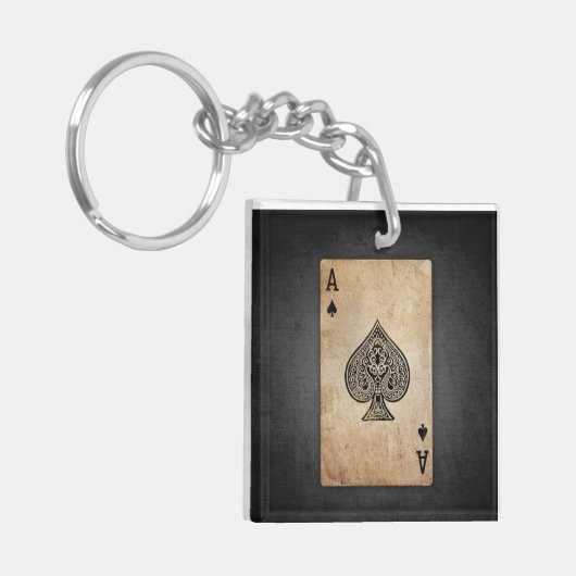 Porte-clés Ace of spades (Devant gauche)