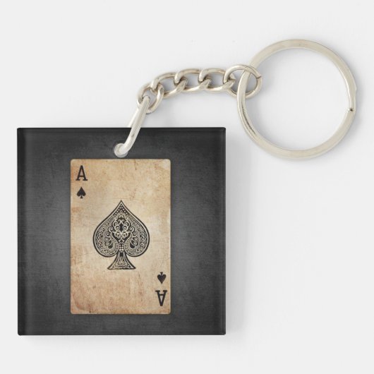 Porte-clés Ace of spades (Dos)