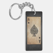 Porte-clés Ace of spades (Devant gauche)