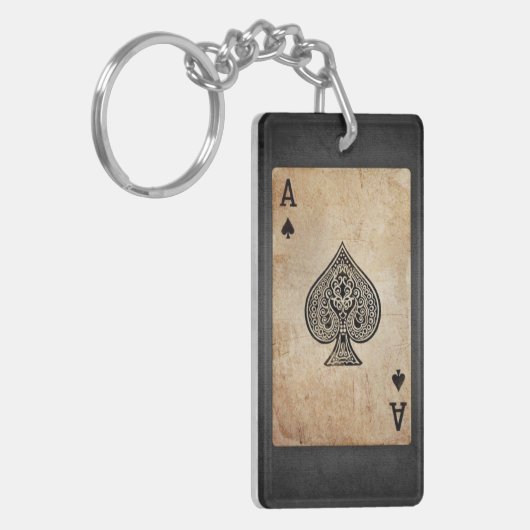 Porte-clés Ace of spades (Devant gauche)