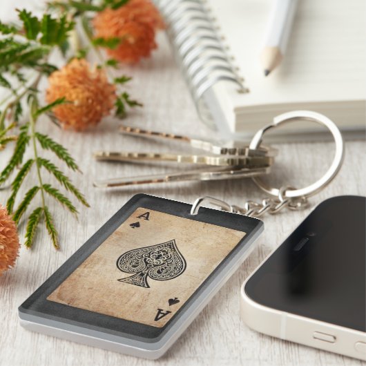 Porte-clés Ace of spades (Devant droit)