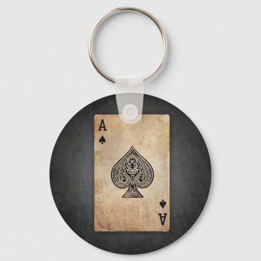 Porte-clés Ace of spades (Recto)