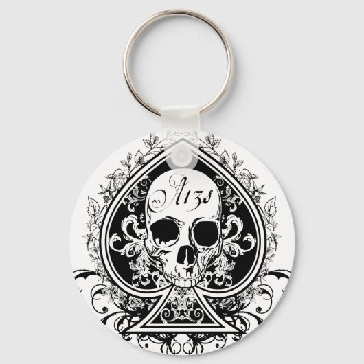 Porte-clés Ace Skull (Recto)