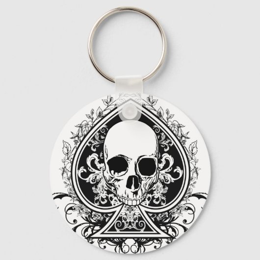 Porte-clés Aces Skull (Recto)