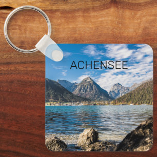 Porte-clés Achensee Tyrol Retro Autriche Vacances Souvenir Lu