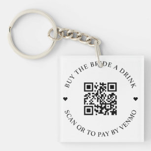 Porte-clés Acheter L'Épouse Un Boisson Code QR
