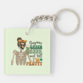 Porte-clés Acheter ma bière verte | Saint Patrick's Day (Dos)