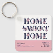 Porte-clés Acheteur de location immobilier de location cadeau (Recto)