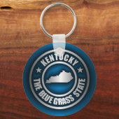 Porte-clés "Acier du Kentucky (bleu)" (Recto)