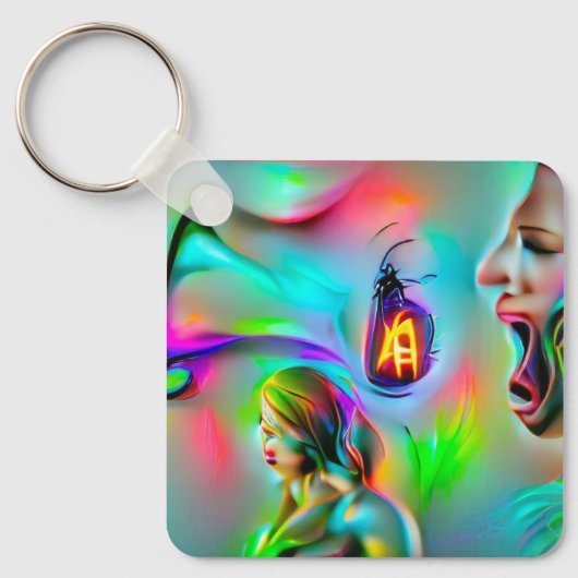 Porte-clés Acoustophobie (Recto)
