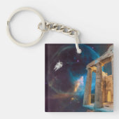 Porte-clés Acropole du Parthénon La Grèce rencontre l'espace (Devant)