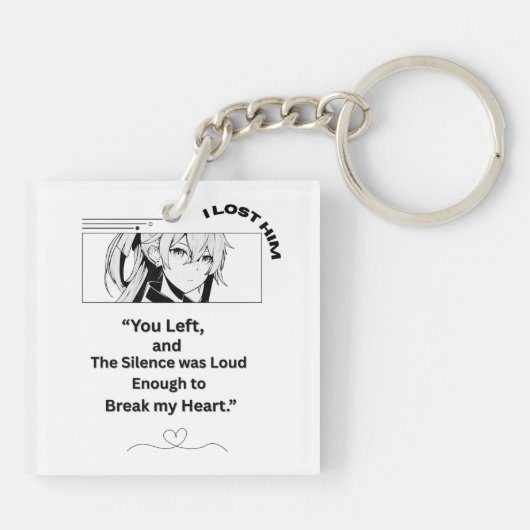 Porte-clés Acrylic Keychain (Dos)