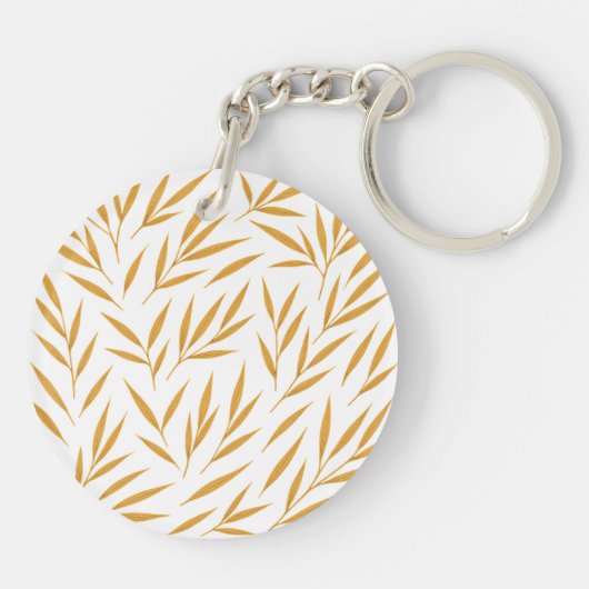 Porte-clés Acrylic Keychain, Circle (double-sided) (Dos)