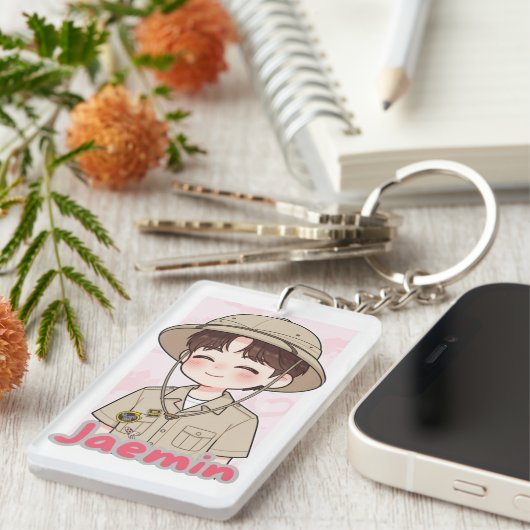 Porte-clés Acrylic Keychain Jaemin Edition (Devant droit)
