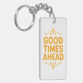 Porte-clés Acrylic Keychain, Rectangle (double-sided) (Devant gauche)