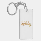 Porte-clés Acrylic Keychain, Rectangle (double-sided) (Devant gauche)