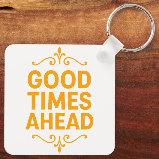 Porte-clés Acrylic Keychain, Square (double-sided) (Verso)