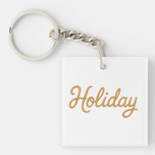 Porte-clés Acrylic Keychain, Square (double-sided) (Devant)