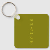 Porte-clés acrylique Chance (Recto)