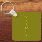 Porte-clés acrylique Chance (Recto)