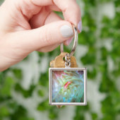 Porte-clés Actinie multicolore (main)
