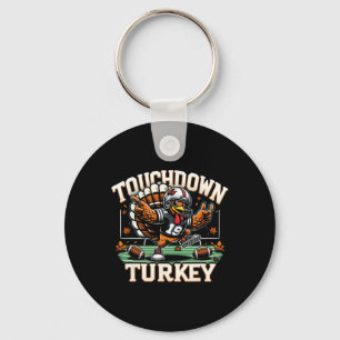 Porte-clés Action de grâce Touchdown Turquie Fête de Footll T