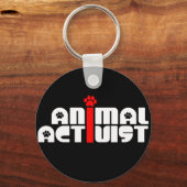 Porte-clés Activiste animal (Recto)