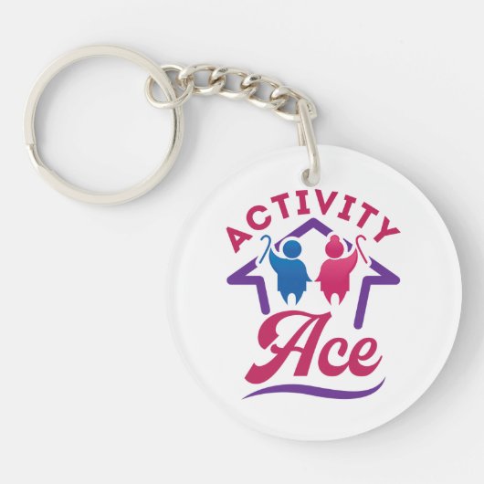 Porte-clés Activité Activité Ace Directeur (Devant)