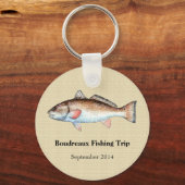 Porte-clés Activité de pêche du sébaste (Recto)