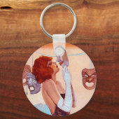 Porte-clés Actrice porte - clé dans les coulisses Tragédie co (Recto)