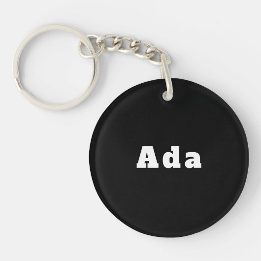 Porte-clés Ada (Devant)