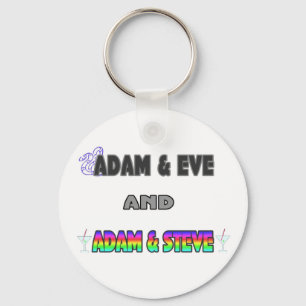 Porte-clés Adam & Eve & Adam & Steve