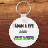 Porte-clés Adam & Eve & Adam & Steve (Recto)