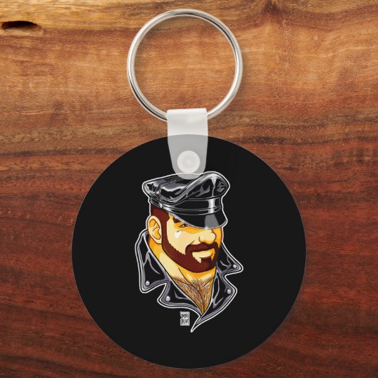 Porte-clés Adam Likes Leather Hat  (Recto)