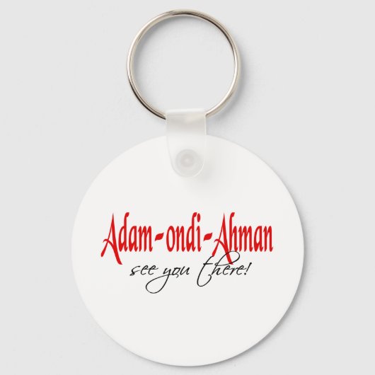 Porte-clés Adam Ondi Ahman (Recto)
